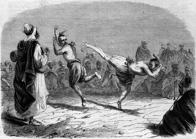 Cezayir geleneği: Arap dansı. Bay Rigo
