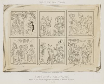 alegorik kompozisyonlar by French School