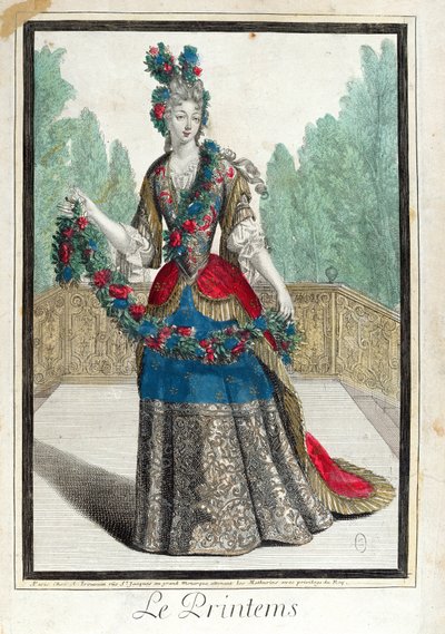 Bahar Alegorisi by French School