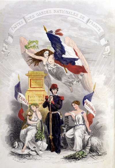 Fransız Devrimlerinin Alegorisi by French School