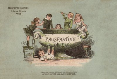 Alfabe De La Phosphatine Falières (renkli taş) by French School
