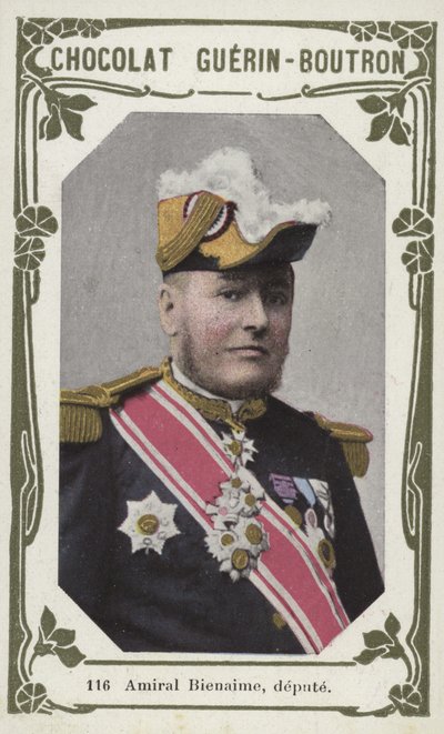 Amiral Bienaime, milletvekili (renkli fotoğraf) by French School