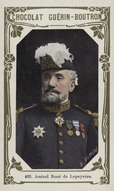 Amiral Boue de Lapeyrere (renkli fotoğraf) by French School