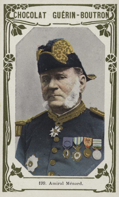 Amiral Menard (renkli fotoğraf) by French School