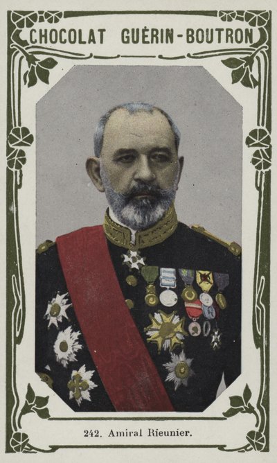 Amiral Rieunier (renkli fotoğraf) by French School