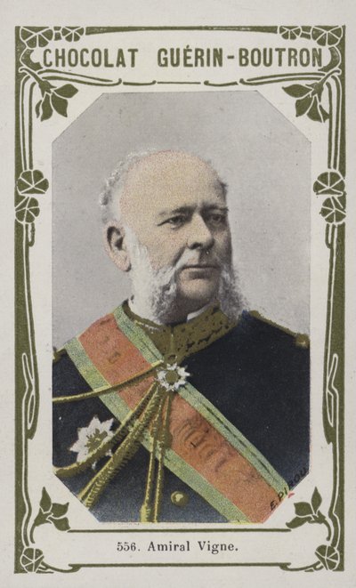 Amiral Vigne (renkli fotoğraf) by French School