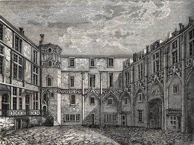Ancien hotel de la Tromoille, rue des Bourdonnais, Paris (1. bölge) Jacques Antoine Dulaure tarafından “Paris