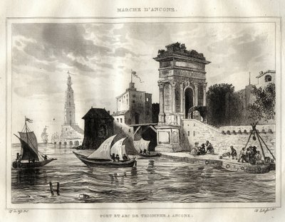 Ancona - Ancona - İtalya - Trajan Kemeri, Apollodoro