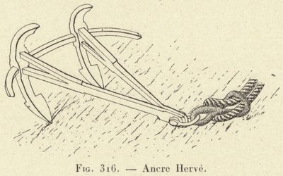 Ancre Herve (gravür) by French School