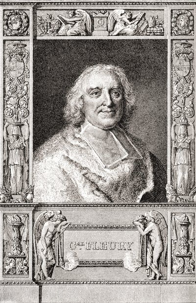 André-Hercule de Fleury, Fréjus Piskoposu, 1653 1743. Fransız kardinal ve XV. Louis