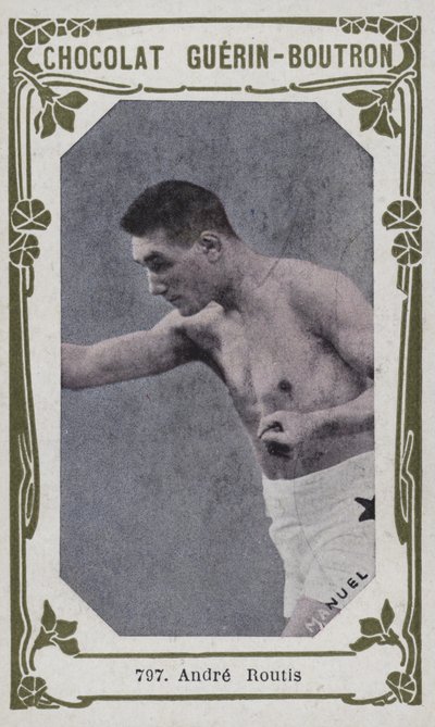 Andre Routis (renkli fotoğraf) by French School