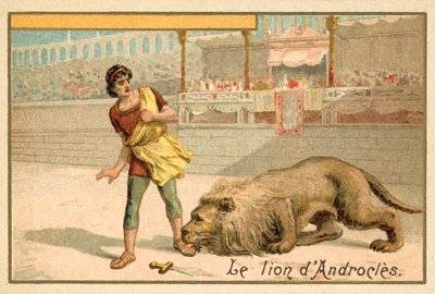 Androkles ve Aslan by French School