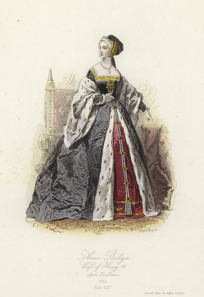 Anne Boleyn, İngiltere Kralı VIII. by French School