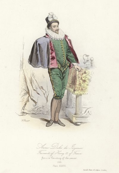 Anne, Joyeuse Dükü, Fransa Kralı III. by French School