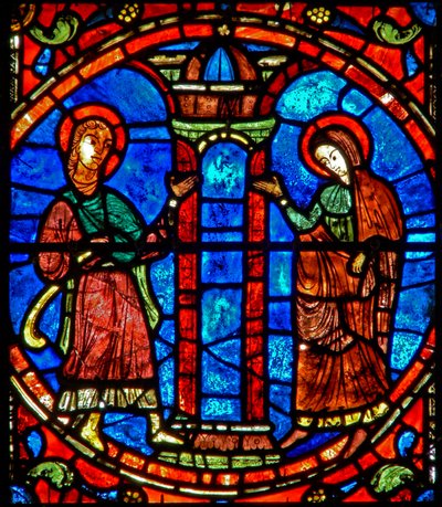 Altın Kapıda Anne ve Joachim (w28b) by French School