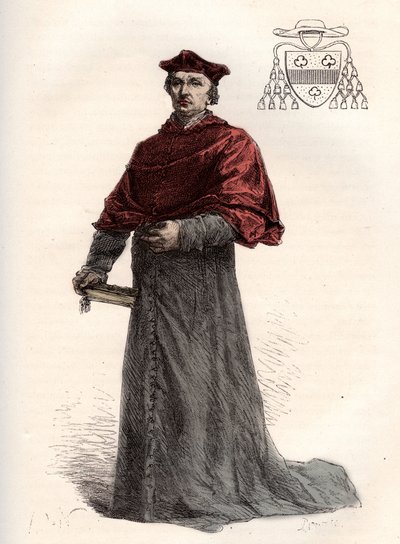 Antoine Duprat, kardinal legate francais (1463-1535) - Kardinal Antoine Duprat (1463-1535) - ""Fransa