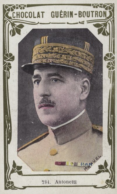 Antonetti (renkli fotoğraf) by French School