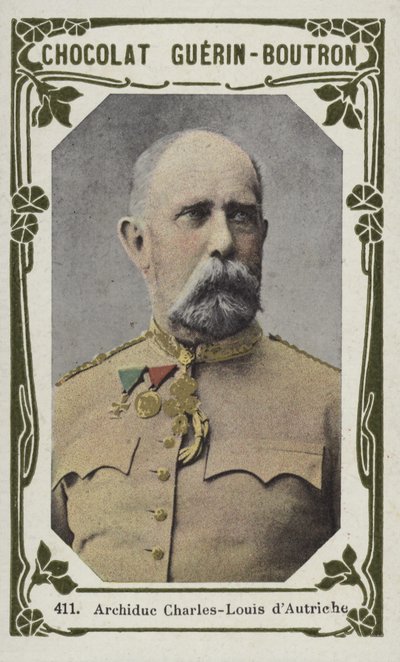 Avusturya Arşidükü Charles-Louis (renkli fotoğraf) by French School