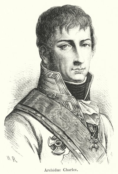 Arşidük Charles (gravür) by French School