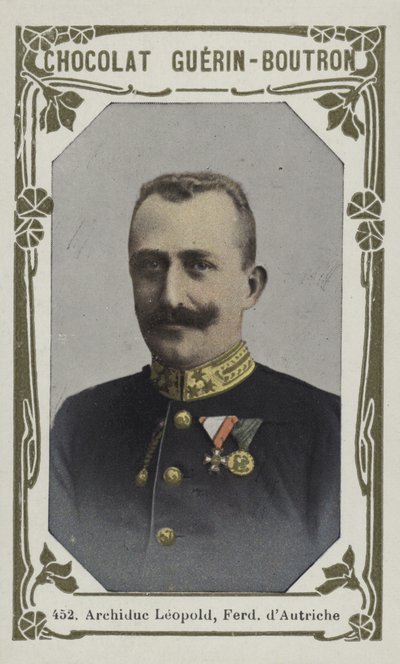 Arşidük Leopold, Ferdinand dAutriche (renkli fotoğraf) by French School