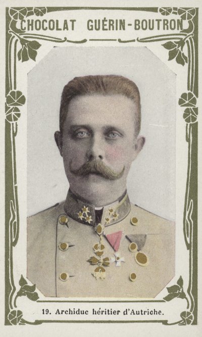 Avusturya Kalıtsal Arşidük (renkli fotoğraf) by French School