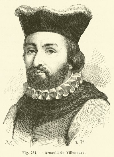 Arnauld de Villeneuve (gravür) by French School