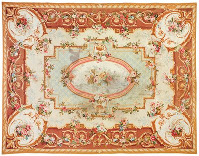 Aubusson halısı, 19. yüzyılın son çeyreği by French School
