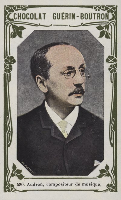 Audran, müzik bestecisi (renkli fotoğraf) by French School