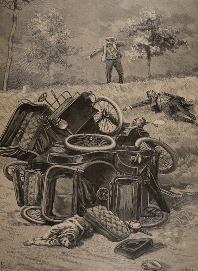 Otomobil kazası, Le Petit Journal