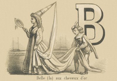 B: Altın saçlı güzel (the) by French School
