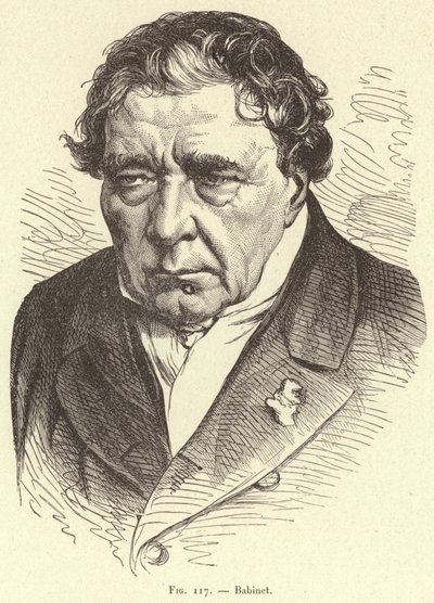 Babinet (gravür) by French School