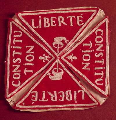 İlk Fransız Cumhuriyeti “Liberte Anayasası”nın Rozeti by French School
