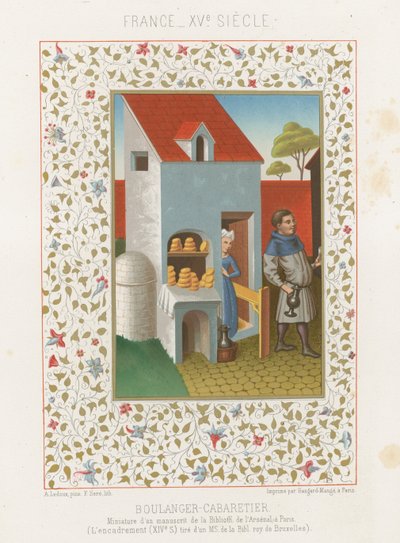 Fırıncı ve kabare sahibi by French School