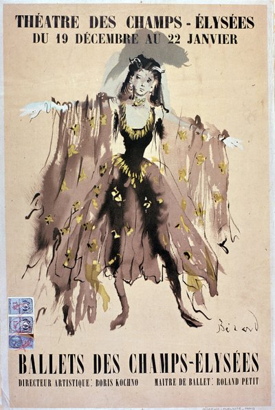 Champs Elysées balesi - poster by French School