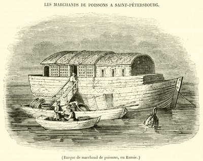 Balık tüccarının teknesi, Rusya