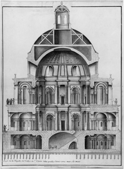 Basilica Saint-Denis, Valois Kulesi (ayrıca bkz. 414688, 414689) by French School