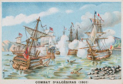 Algeciras Savaşı; 1801 by French School