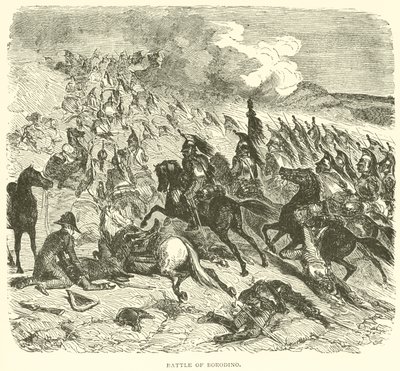 Borodino Savaşı (gravür) by French School