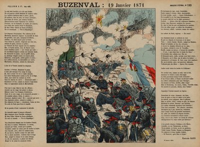 Buzenval Savaşı, Fransa-Prusya Savaşı by French School