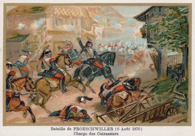 Froeschwiller Savaşı, Cuirassiers Hücumu by French School
