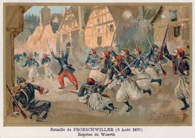 Froeschwiller Savaşı, Woerth