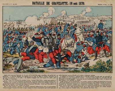 Gravelotte Savaşı, Fransa-Prusya Savaşı by French School
