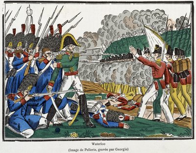 Waterloo Savaşı, 18 Haziran by French School