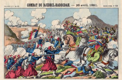 Djebbel Haddeda Muharebesi (Djebbel-Haddeda), 26 Nisan by French School
