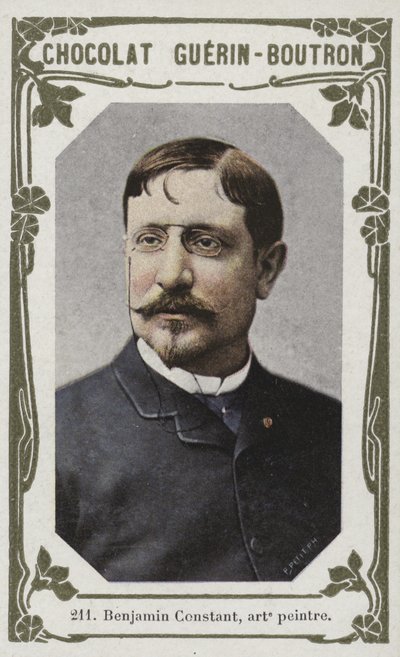 Benjamin Constant, ressam (renkli fotoğraf) by French School