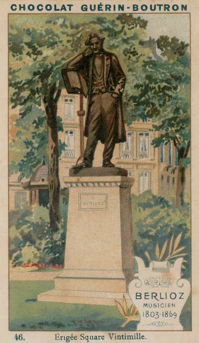 Berlioz, Müzisyen, 1803-1869, Erigee Meydanı Vintimille by French School