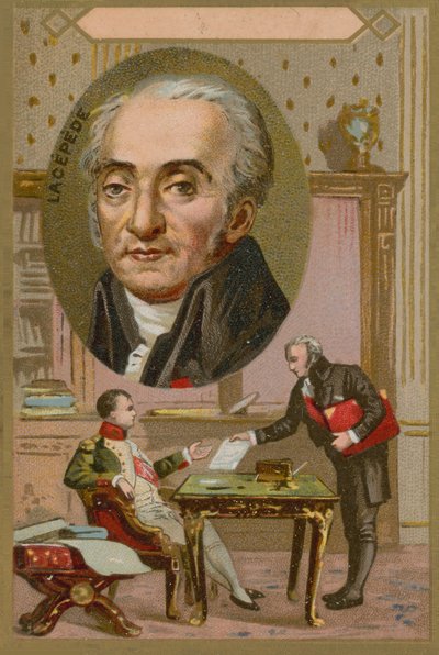 Bernard Germain de Lacepede, Fransız doğa bilimci (1756-1825) by French School