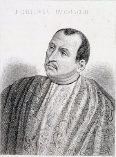 Bertrand du Guesclin (yak. 1320-1380), Fransa Emniyet Müdürü by French School