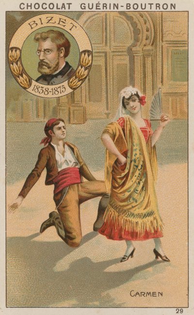 Bizet, Carmen by French School