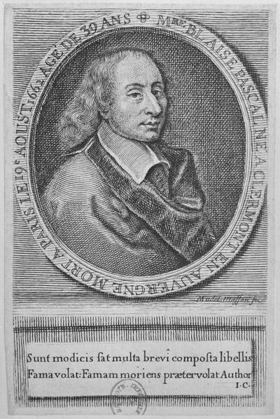 Blaise Pascal (1623-62) by French School